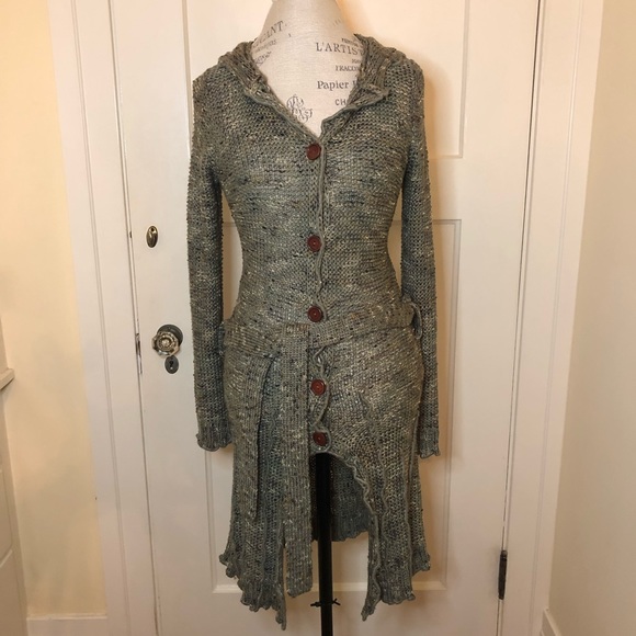 BCBG Max Azria sage green duster - Picture 13 of 13